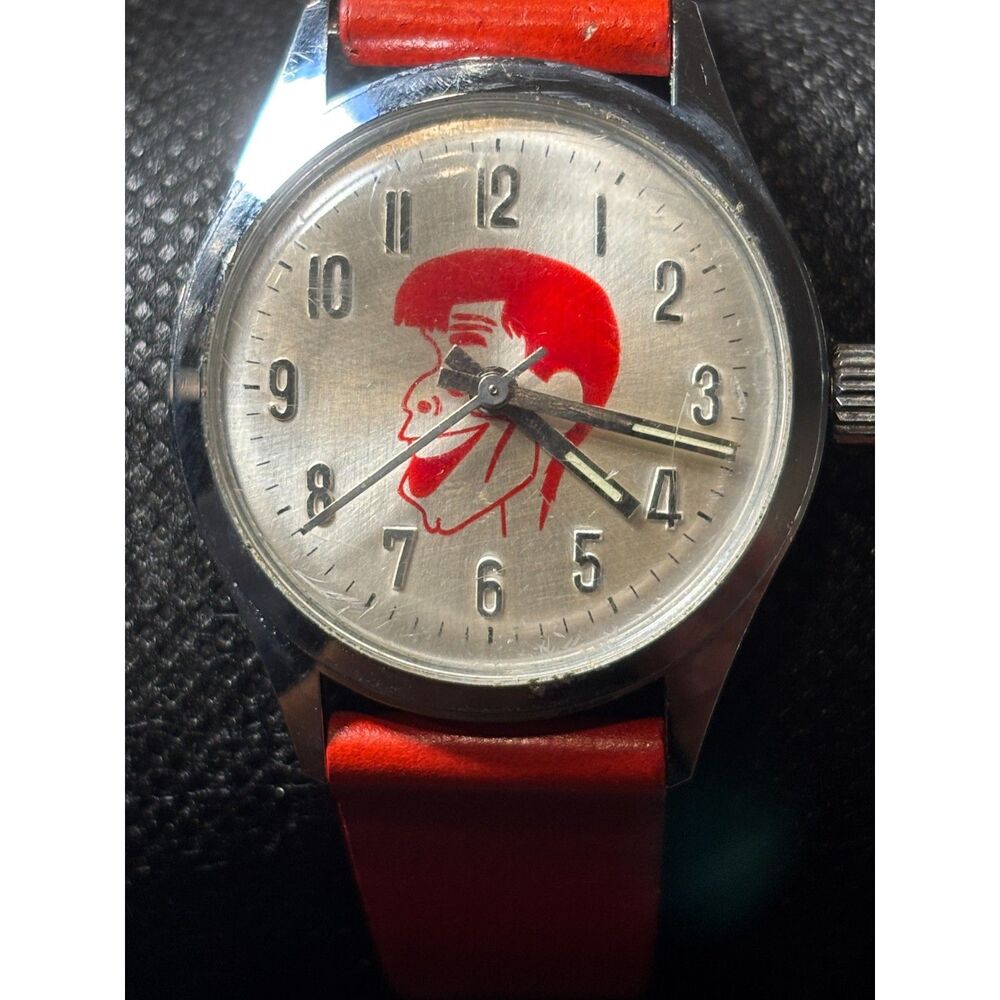 Rare Vintage Jerry Lewis Mechanical Watch – 1960s – Great Condition!